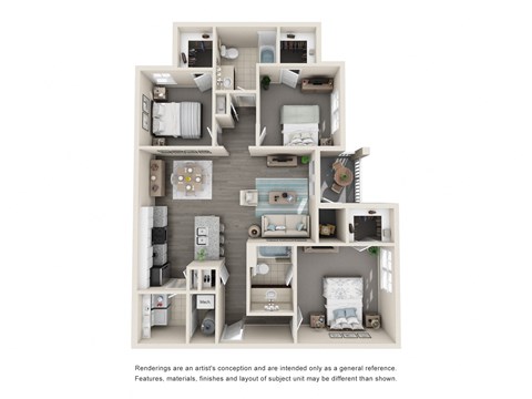 327 Floral Beach Way 1-3 Beds Apartment for Rent - Photo Gallery 46